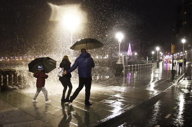 Las olas se hacen protagonistas