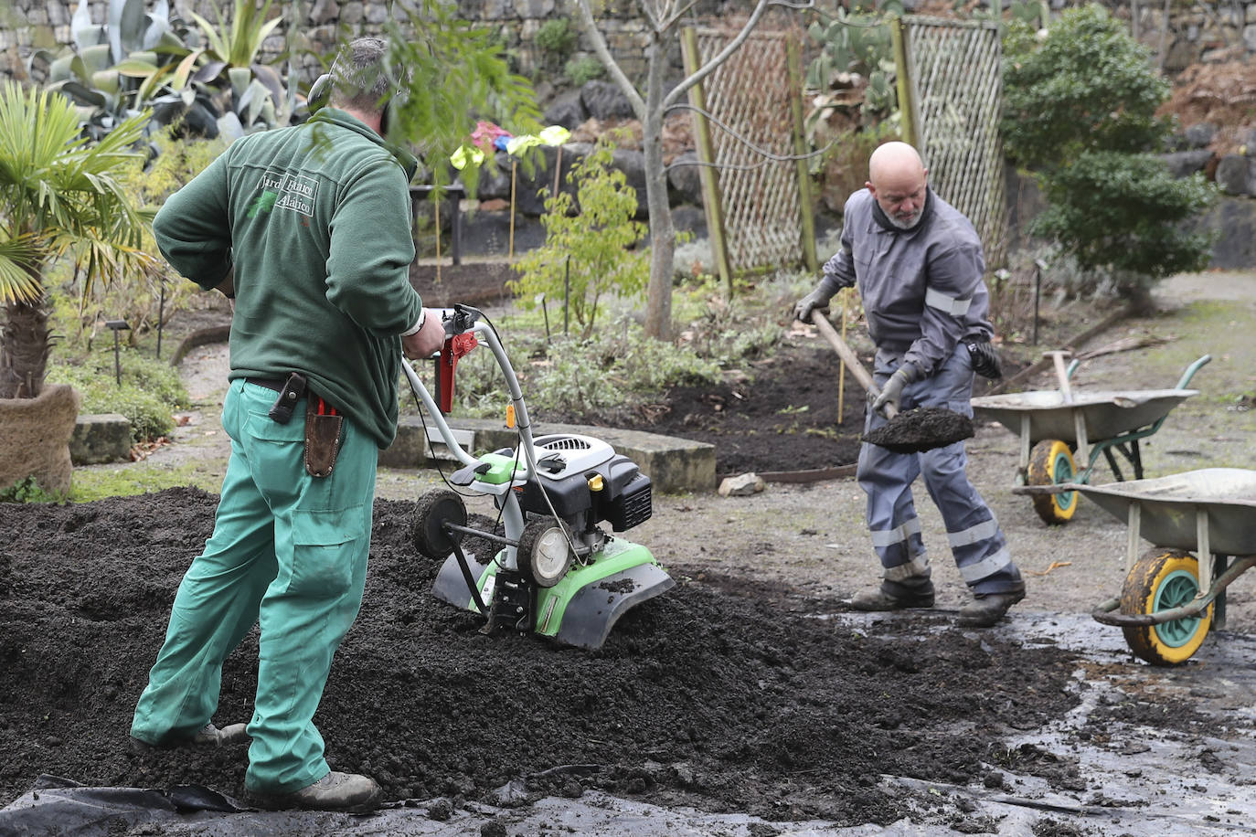 El Jardín Botánico de Gijón se prepara para reabrir este viernes