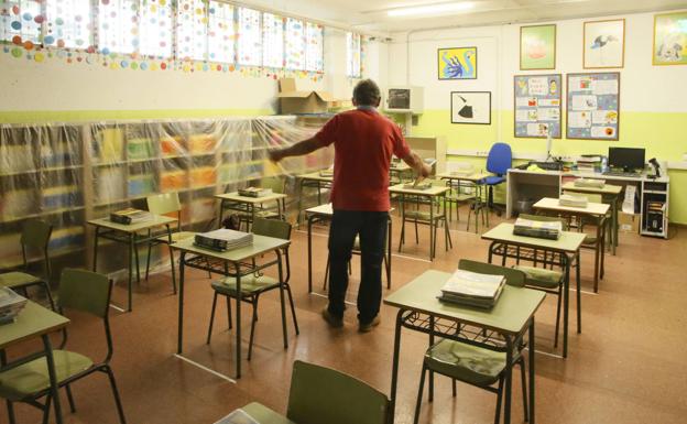 Los docentes reclaman más medios de protección y recursos humanos en los centros escolares