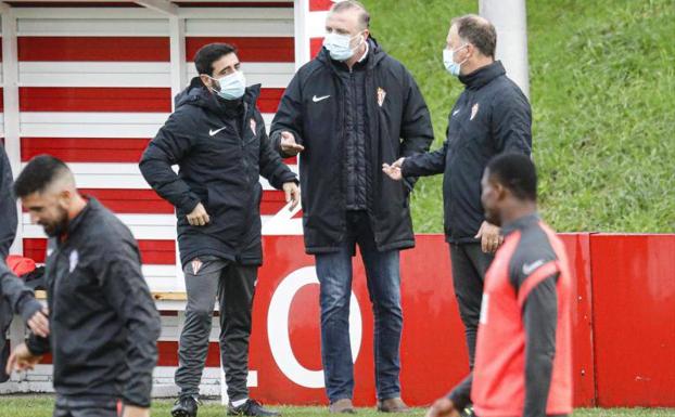 David Gallego: «En los últimos siete partidos el Sporting lleva menos puntos de los que ha merecido»