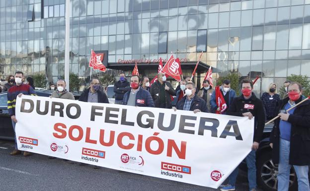 Los sindicatos rechazan que Duro Felguera «haga recaer el esfuerzo sobre la plantilla con un nuevo ERTE»