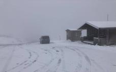 La nieve llega en Navidad a las cumbres asturianas