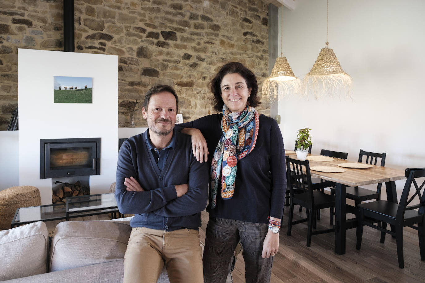 En casa de... Cecilia Alvargonzález y Gerardo Izquierdo