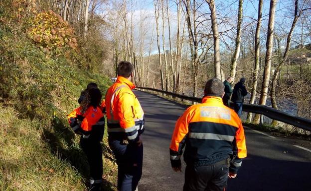 Aparece el cadáver de un hombre junto al río Piloña