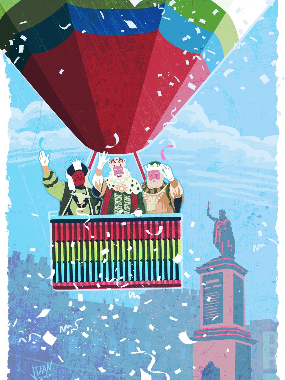 Todos los detalles de la visita de los Reyes Magos a Gijón