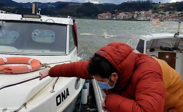 El viento y el oleaje sacuden las embarcaciones de San Juan de la Arena