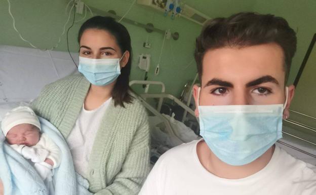 Martí Sánchez Montes, el primer niño del año en el oriente