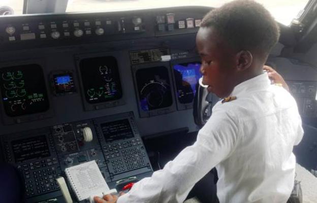 Graham Shema, el niño prodigio de 7 años que ya sabe pilotar aviones