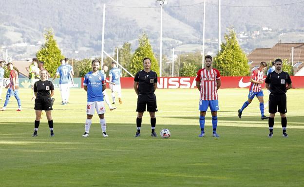 La incidencia de la covid deja en el aire el Cultural-Sporting B del sábado