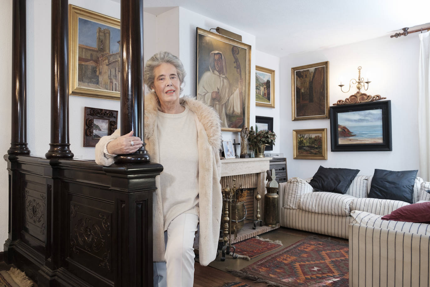 En casa de Cecilia Romero