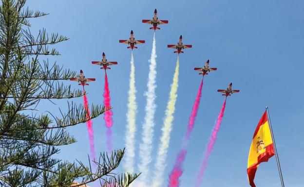 El caza de la Patrulla Águila perdió un 26% para mantenimiento antes de los accidentes