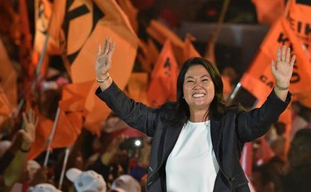 Keiko Fujimori indultará a su padre si llega a ser presidenta de Perú