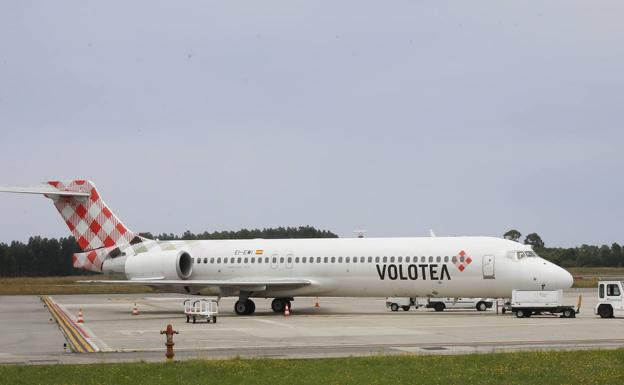 Volotea operó más de 1.170 vuelos con Asturias el pasado año
