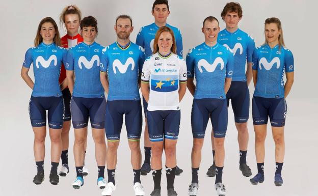 Iván García Cortina ya vive el sueño del Movistar Team