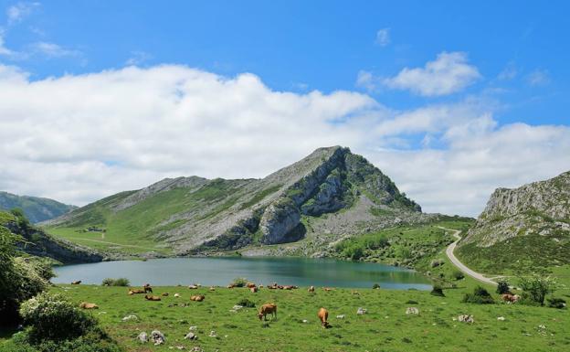 Los Lagos y el Gamoniteiro, etapas asturianas de la Vuelta