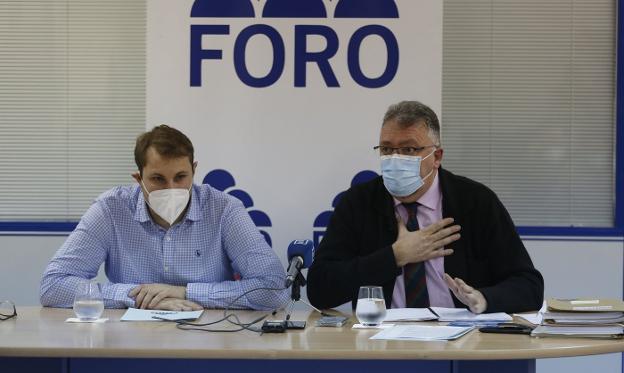 «Miro hacia delante, toca representar a Foro y hacer honor a los colores»