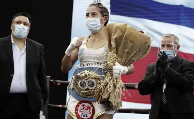 Yokasta Valle, la reina del boxeo que se vuelca en ayudar a las mujeres