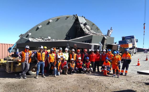 El ojo asturiano del Universo toma forma