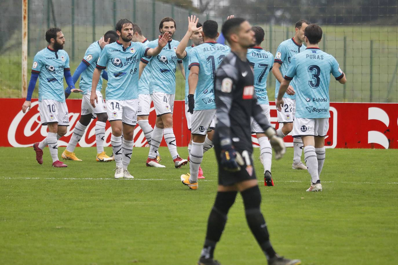 Las imágenes del Sporting B - UP. Langreo