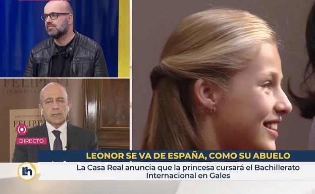 El responsable del polémico rótulo de RTVE: «Me han despedido, como al abuelo de Leonor»