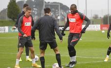 Entrenamiento del Sporting (11/02/2021)