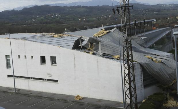 'Karim' azota Asturias con rachas de viento de hasta 128 kilómetros por hora