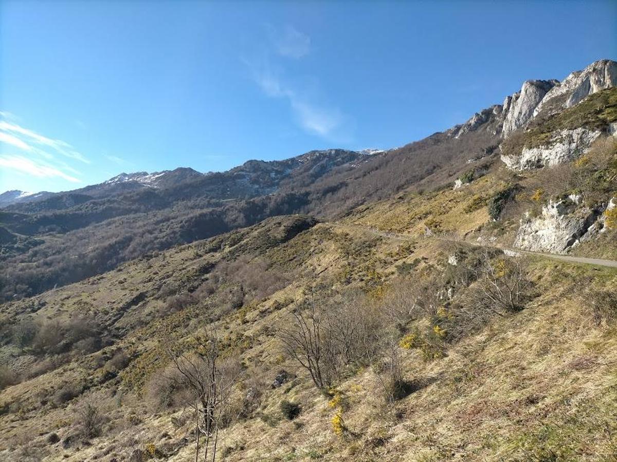 Ruta hasta el pico La Mostayal