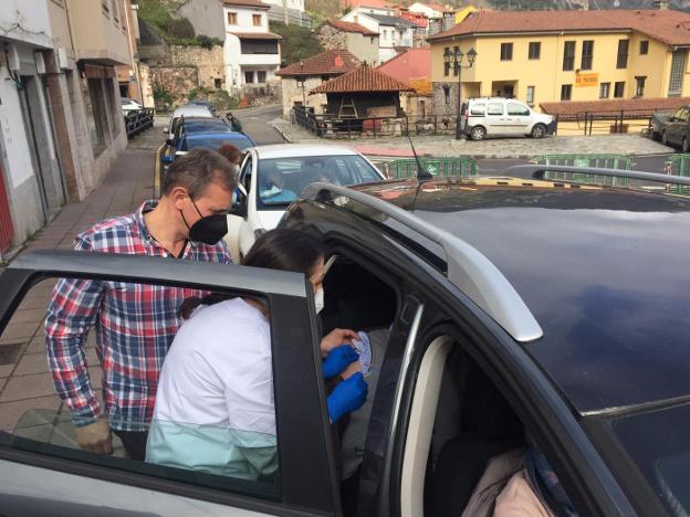 Somiedo ya ha vacunado a sus mayores de 80