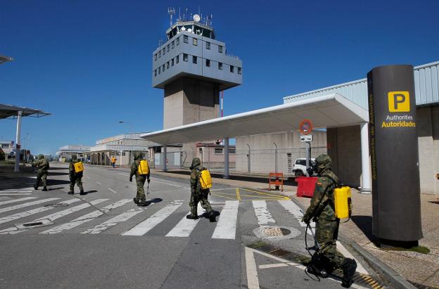 El valor de la exportación aérea cayó en la comarca un 56%