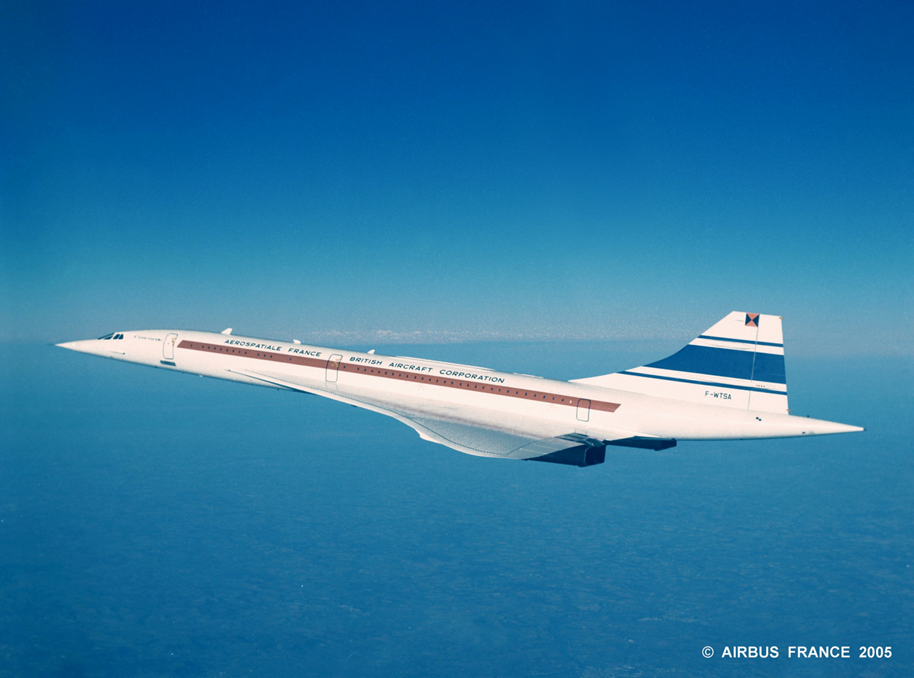 El primer Concorde que rasgó el cielo de Europa