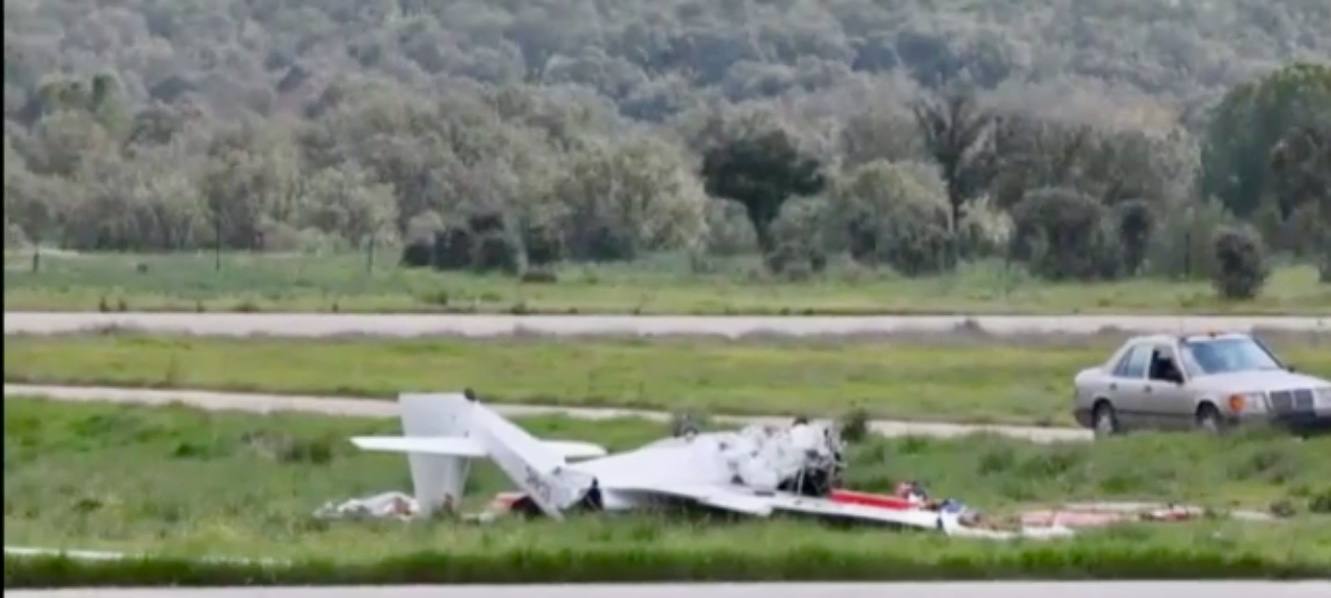 Dos muertos al estrellarse una aeronave sin motor en Toledo