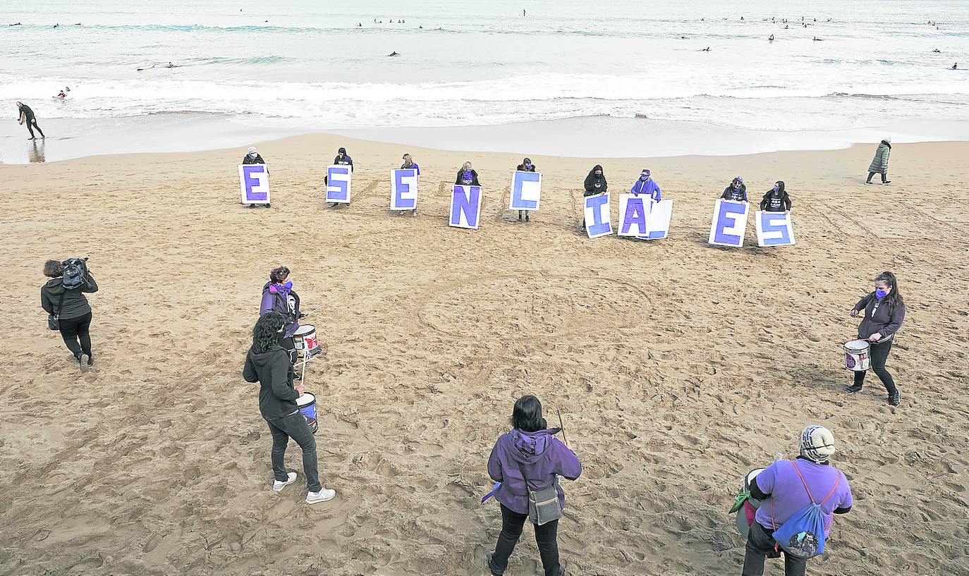 Asturias vivirá el primer 8M de la era covid con quince concentraciones y con distancia social