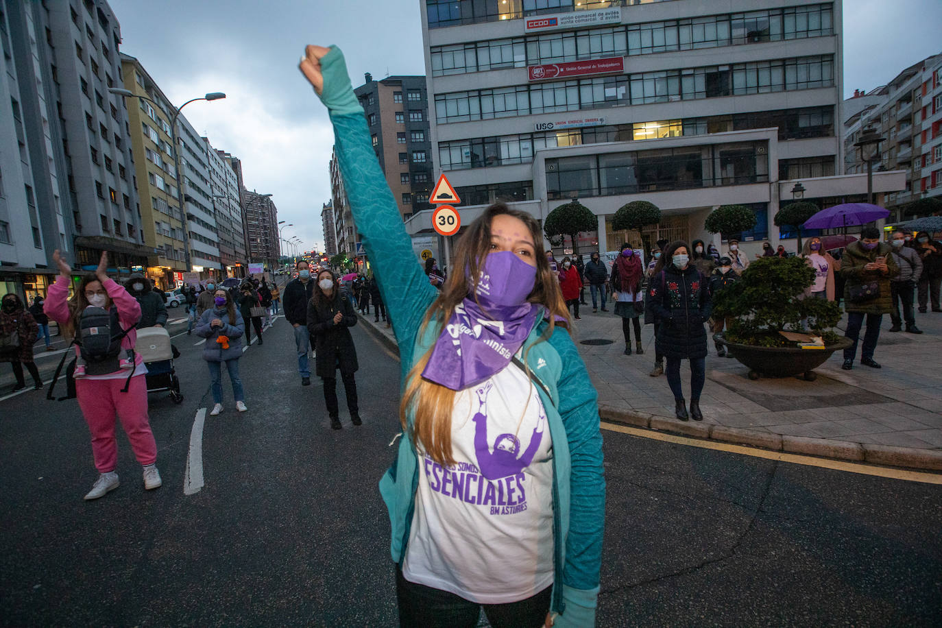 La región sale el 8M a la calle con fuerza