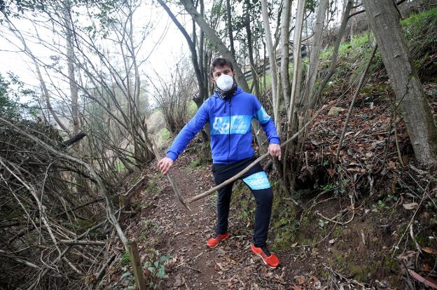 Trampas para ciclistas en el Naranco