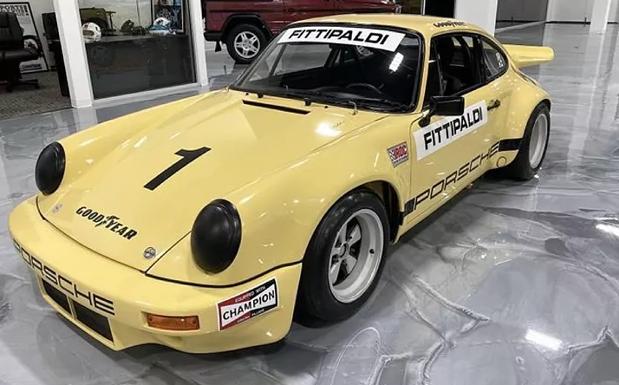 A subasta el espectacular porsche que perteneció a Pablo Escobar y Fittipaldi