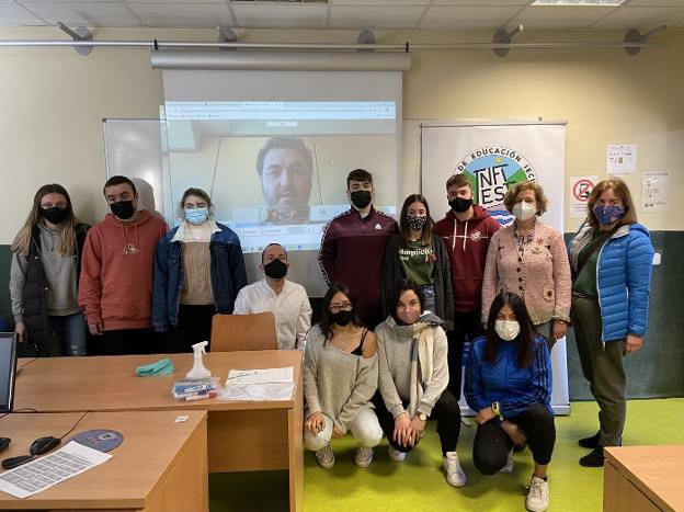 El instituto de Infiesto se asoma a la Unión Europea