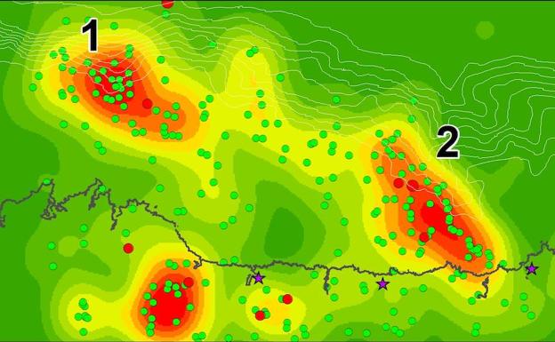 Un trabajo de la Universidad de Oviedo permite registrar 73 terremotos en dos puntos de Asturias