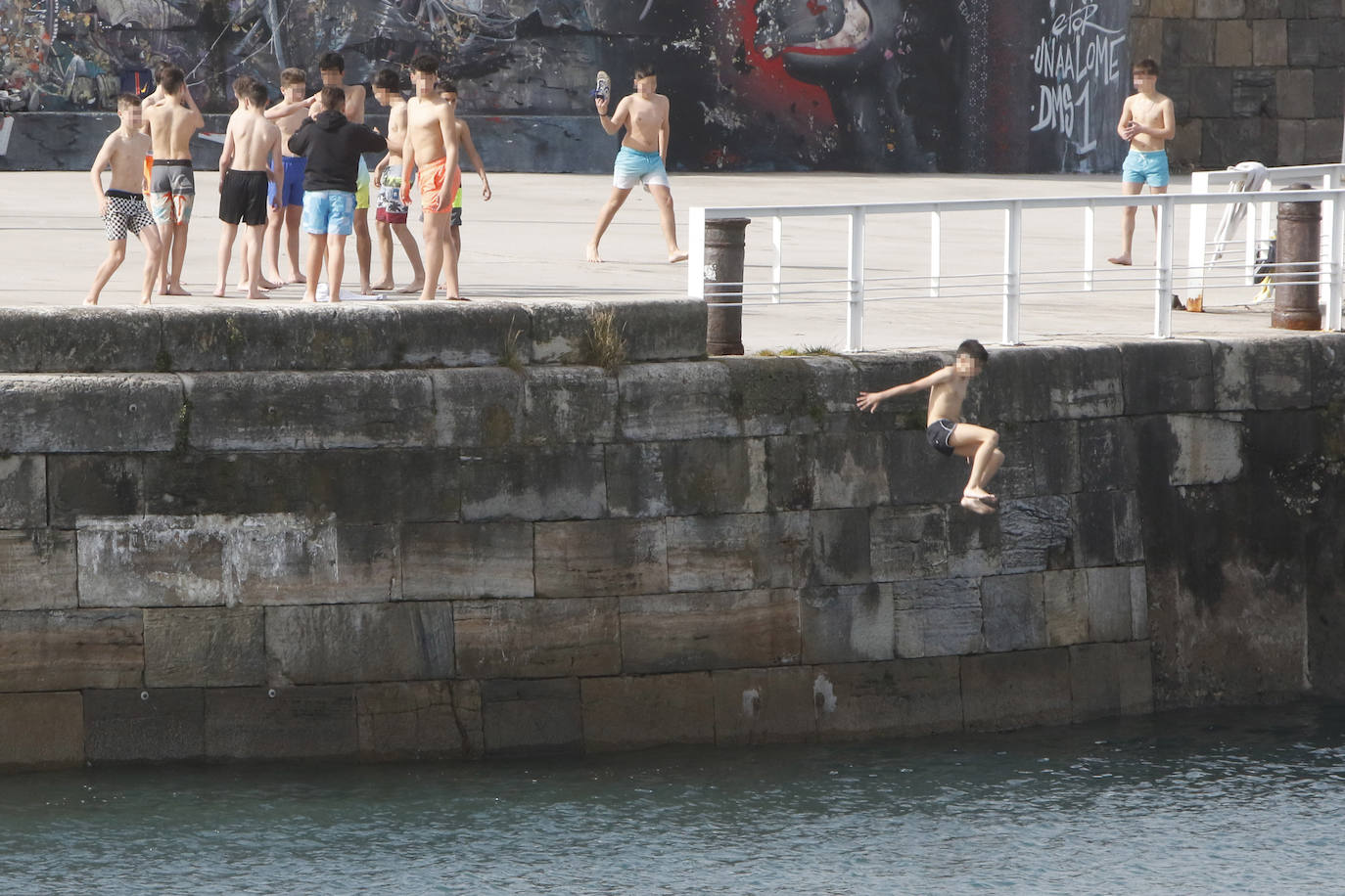 Un chapuzón antes de que vuelva el mal tiempo
