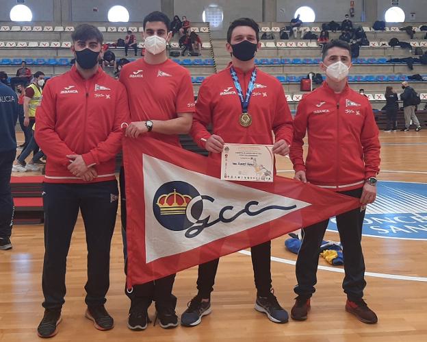 Iván Álvarez se proclama campeón de España sub 23 en los nacionales de Santiago