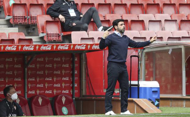 Sporting | David Gallego: «No es un toque de atención; este equipo no se va a venir abajo»