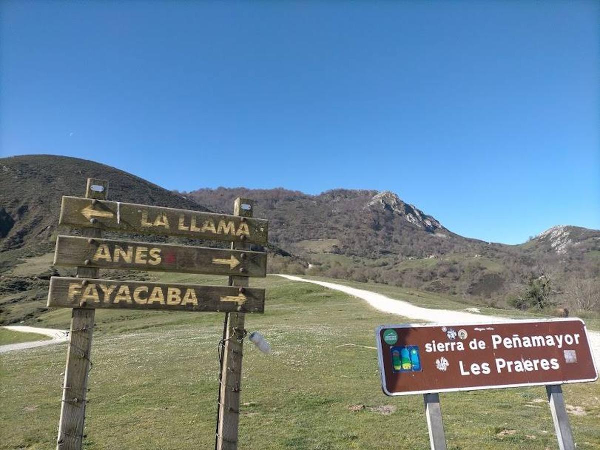 Ruta al Pico Peñamayor desde Les Praeres