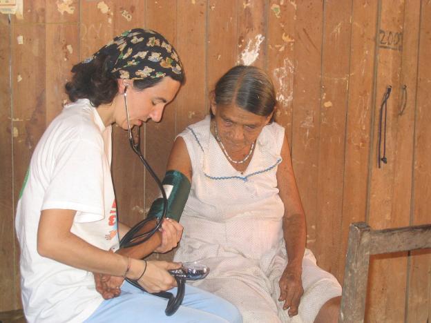 Una consulta en plena selva amazónica