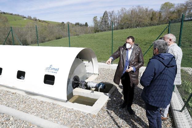 Berducedo culmina la red de saneamiento con una nueva estación depuradora