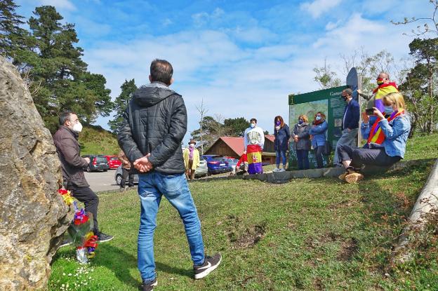 Homenaje a las víctimas del franquismo en El Fitu