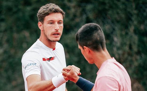 Victoria cómoda de Carreño y Alcaraz en el Godó