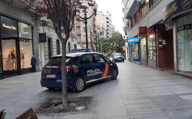 Intento de robo en oficinas del centro de Gijón