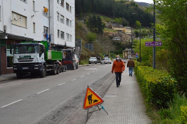 «No era de recibo tener la travesía de Leitariegos, en Cangas, en esas condiciones»