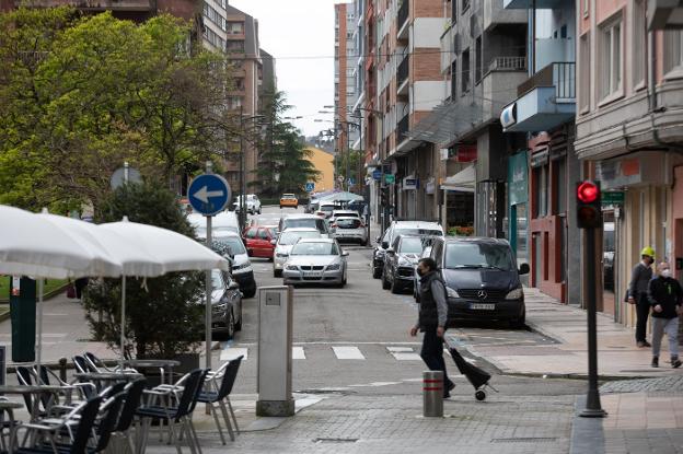 Roban una furgoneta cargada de sidra en el barrio de Sabugo