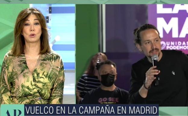 Ana Rosa Quintana: «¡Señor Iglesias, usted es un fascista!»