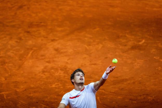 Pablo Carreño se despide de Madrid tras dejarse remontar ante Delbonis
